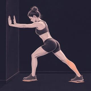 Calf Stretch exercise demonstration