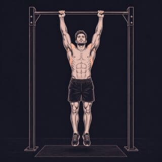 Dead Hang exercise demonstration