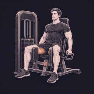 Hip Adduction Machine exercise demonstration