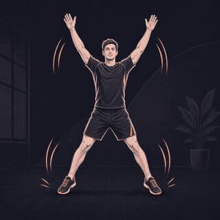 Jumping Jack exercise demonstration
